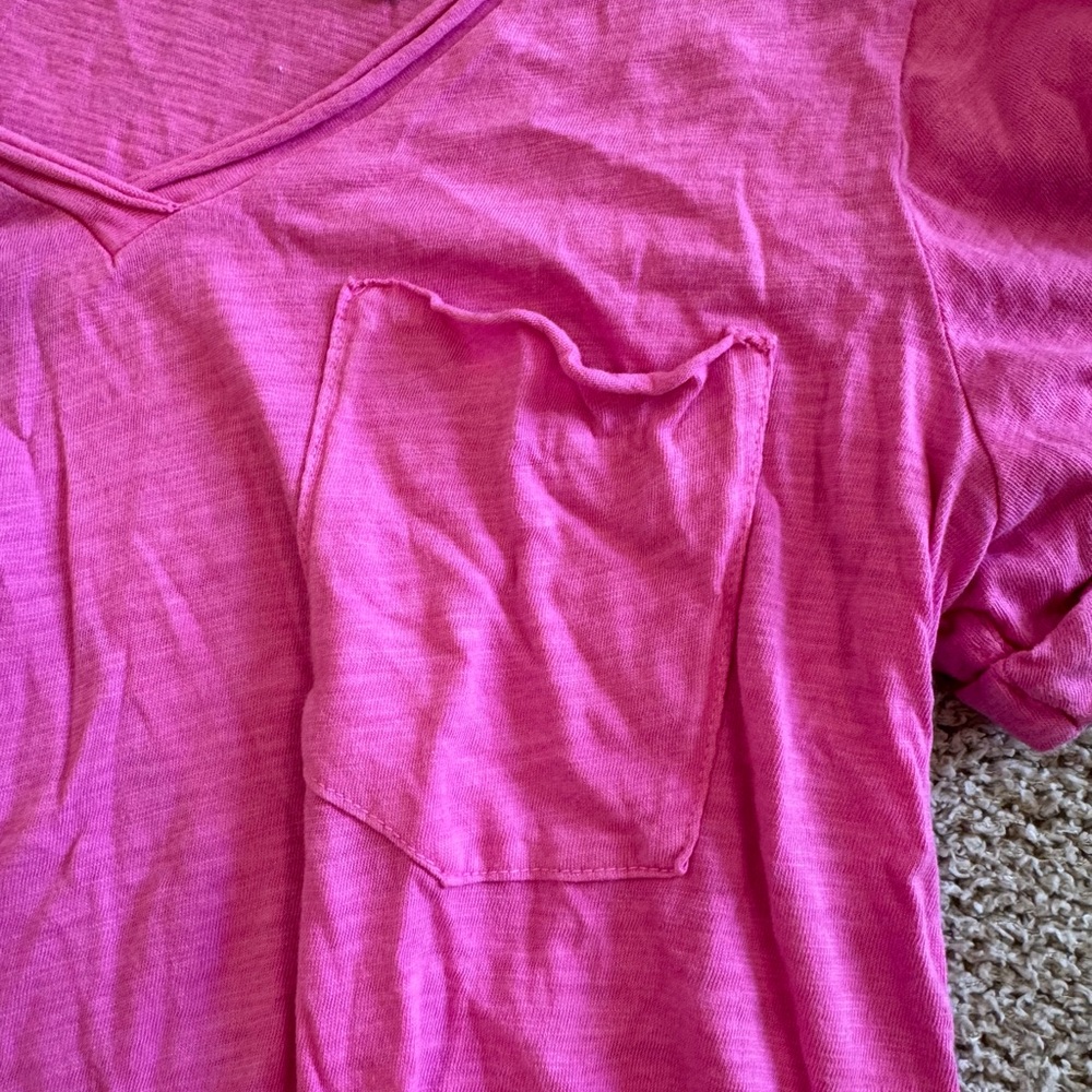 T.La Bright Pink Short Sleeve Tee - Picture 3 of 4